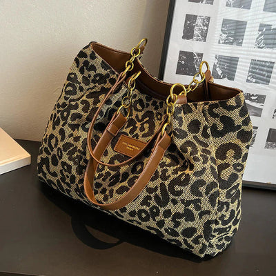 Selene – Chic Leopard Tote