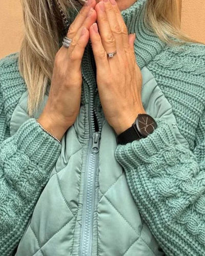 Victoria |Strikket Fleece Jakke