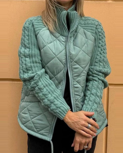 Victoria |Strikket Fleece Jakke