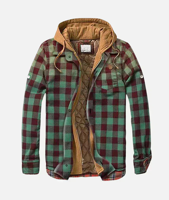 Henrik™ | Rutete patchwork-jakke
