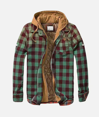 Henrik™ | Rutete patchwork-jakke