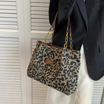 Selene – Chic Leopard Tote
