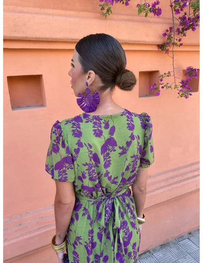 Melys | Elegant Trykt Kjole