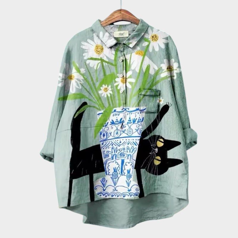 ELISABETTA | Oversized Bluse