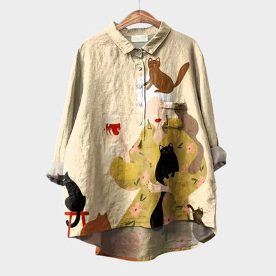 ELISABETTA | Oversized Bluse