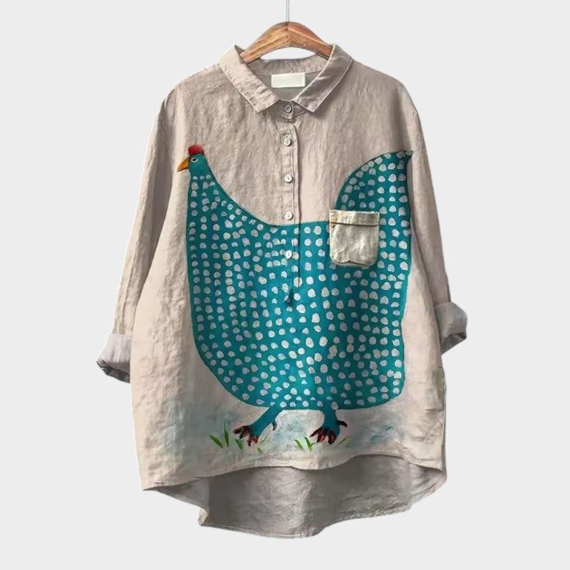 ELISABETTA | Oversized Bluse