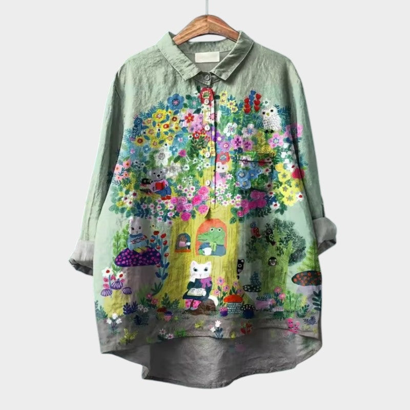 ELISABETTA | Oversized Bluse