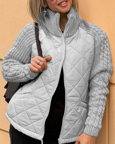 Victoria |Strikket Fleece Jakke