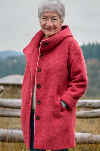 AMELIE - Stilfull lang vinterjakke