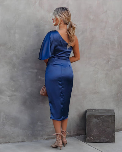 Dhalia | Elegant Asymmetrisk Kjole