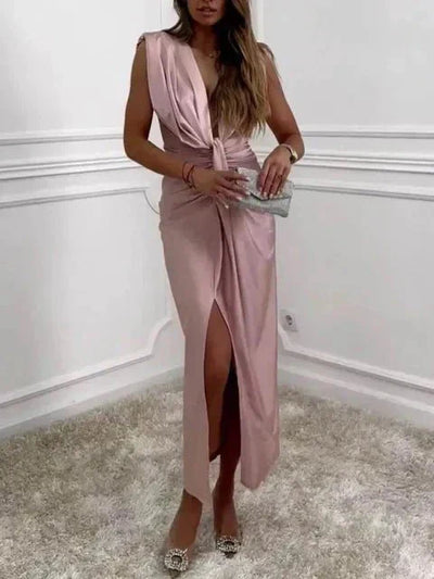 Cordelia | Elegant Drapert Kjole