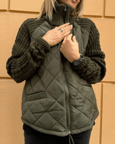 Victoria |Strikket Fleece Jakke